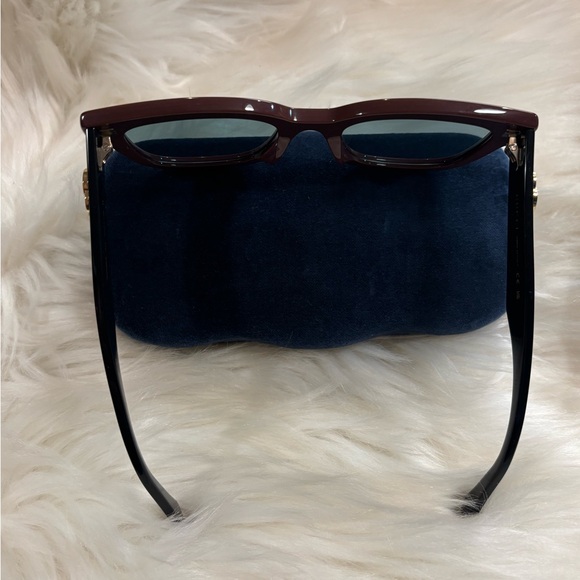 Gucci GG0998S Sunglasses Brown/Black in Case EUC - Picture 11 of 14